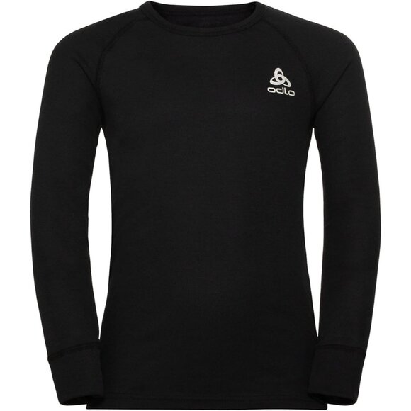 ODLO Kid's Active Warm ECO Baselayer Top Black Size 116 - X-Small 6 - Picture 1 of 10